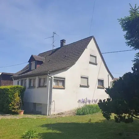 Maison Spacieuse A Avec Jardin Ferienhaus Sainte-Croix-en-Plaine