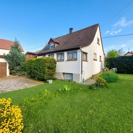 Maison Spacieuse A Avec Jardin Vakantiehuis Sainte-Croix-en-Plaine